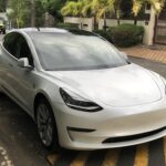 tesla model 3 bianca